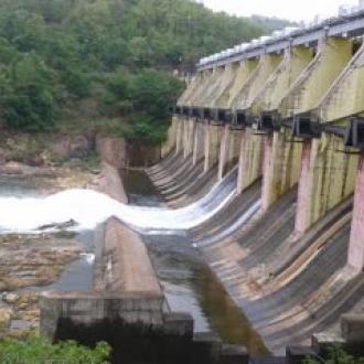 Balimela Dam Site View
