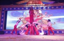 Group Dance by young girl during Malyabanta-2017